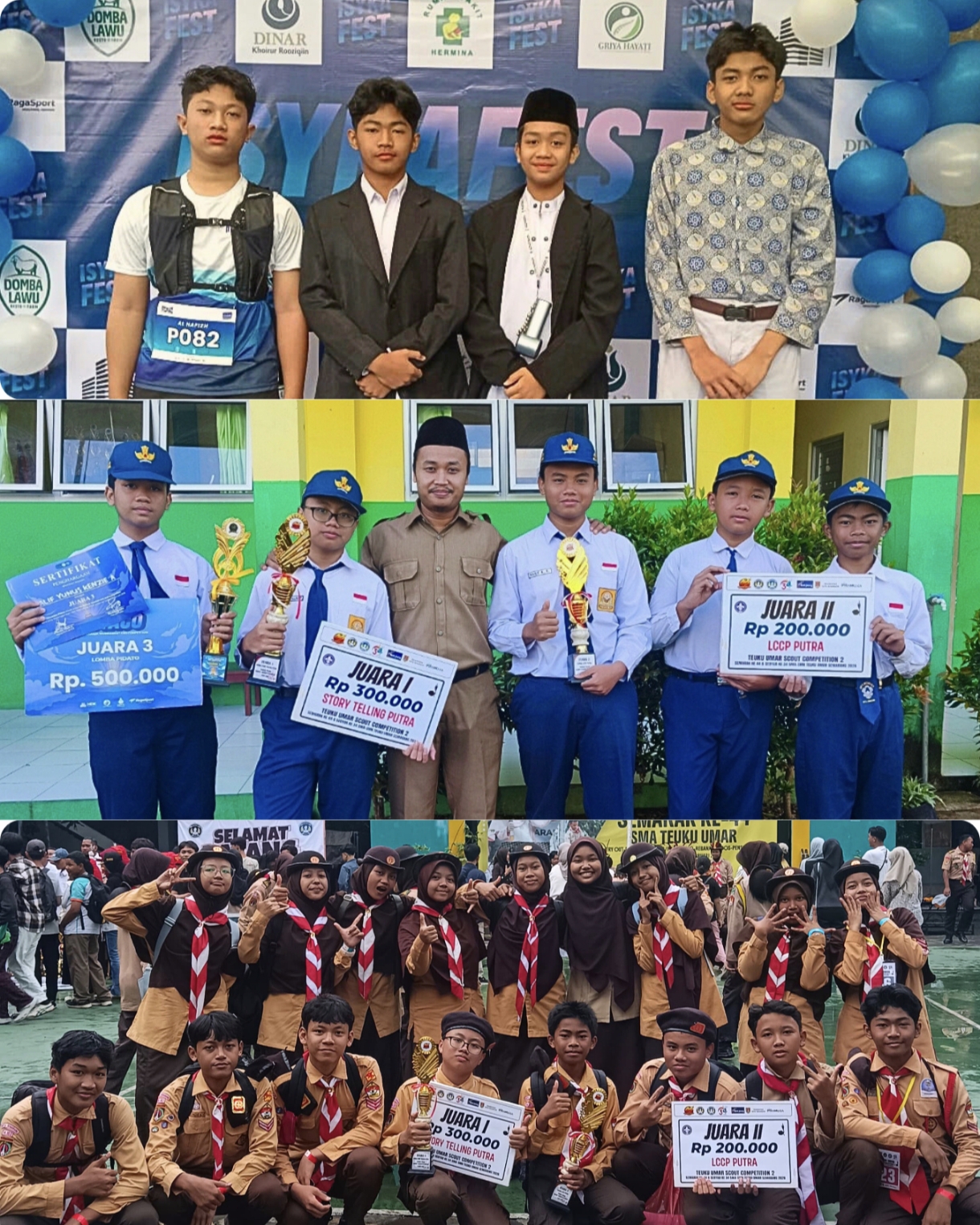 Inilah Piala SMP IT Mutiara Hati Semarang: Berangkat dengan Gembira, Pulang Membawa Juara