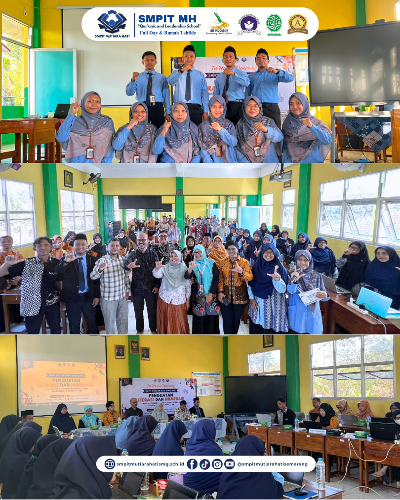 SMPIT Mutiara Hati Tuan Rumah IHT BOS Kinerja: Bergerak Bersama, Bertumbuh Seirama dalam Literasi dan Numerasi