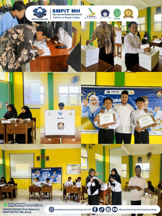Dari Suara Murid untuk Masa Depan Sekolah, SMPIT Mutiara Hati Semarang Gelar PEMILOS 2026/2027